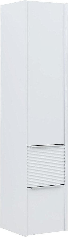 Шкаф-пенал Aquanet Вита 332447 35 белый матовый для ванной в интернет-магазине сантехники Sanbest