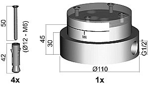 Внутренняя часть для смесителя Paffoni LIGHT LIG030 купить в интернет-магазине сантехники Sanbest