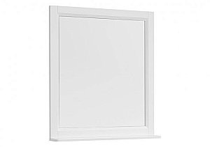 Зеркало Aquanet Бостон 80 М белое в ванную от интернет-магазине сантехники Sanbest