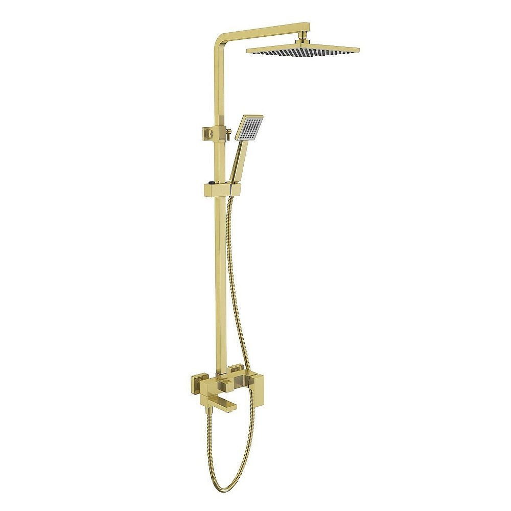 Душевая система Timo Selene SX-2013/17 золото матовое купить в интернет-магазине сантехники Sanbest