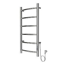 Полотенцесушитель электрический Azario VERONA П6 400х800 AZ04848 хром купить в интернет-магазине сантехники Sanbest