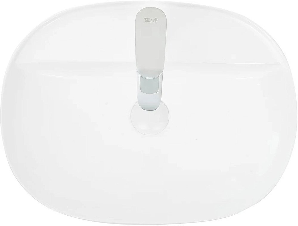 Накладная раковина WeltWasser WW ELBACH 2202 50,5 белая купить в интернет-магазине Sanbest