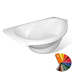 Ванна Эстет Грация 170x94 цвет по RAL левая купить в интернет-магазине сантехники Sanbest