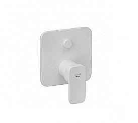 Смеситель для душа Kludi Renon 427595375 белый матовый купить в интернет-магазине сантехники Sanbest