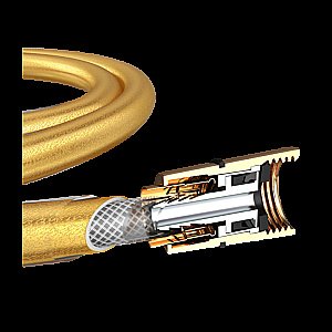 Душевой шланг Elghansa Shower hose SH012-Gold золото купить в интернет-магазине сантехники Sanbest