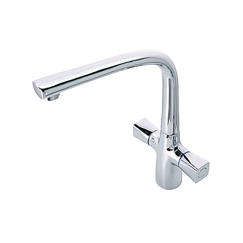 Смеситель для кухни Orange Lotos M32-000cr-S купить в интернет-магазине сантехники Sanbest