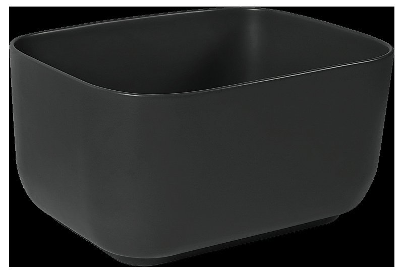 Раковина SantiLine 46,5 SL-1112MB черная матовая купить в интернет-магазине Sanbest