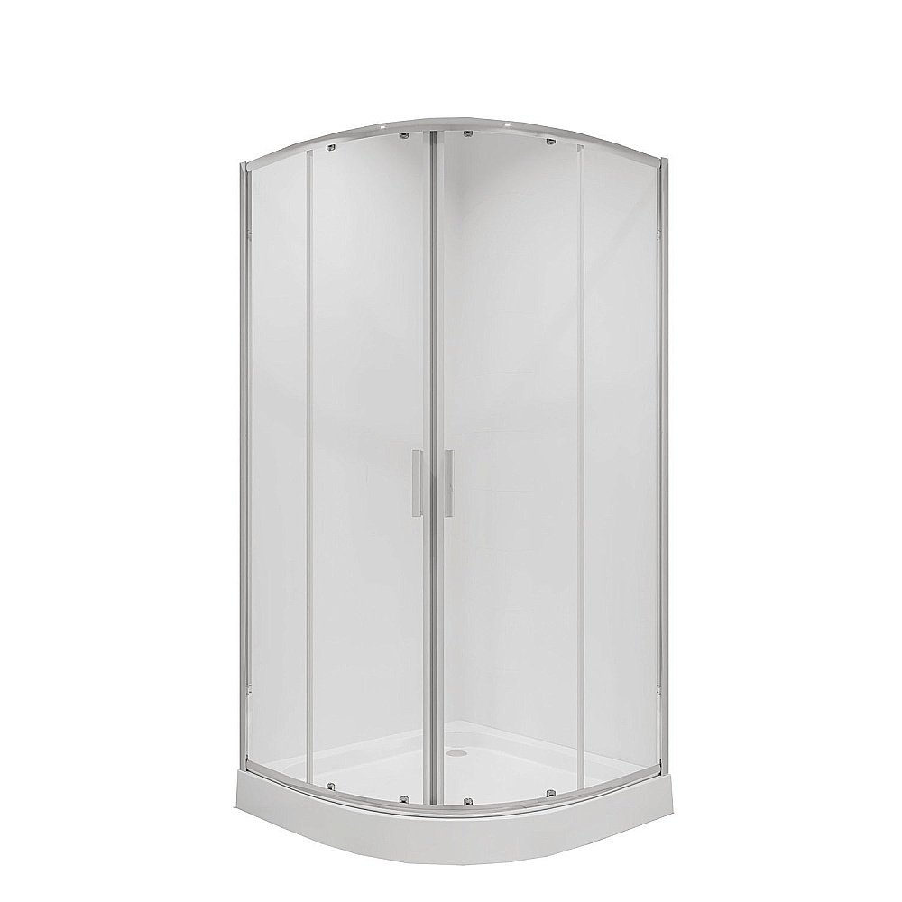 Душевой уголок Niagara NG-6607-08, раздвижные двери, прозрачное закаленное стекло купить в интернет-магазине Sanbest