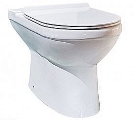 Чаша для унитаза Bravat NEW MOON CX2164UW-PB-RUS купить в интернет-магазине сантехники Sanbest