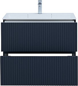 Тумба с раковиной Aquanet Джейн 80 маренго для ванной в интернет-магазине Sanbest