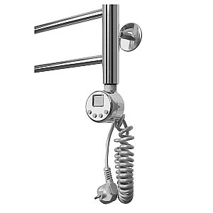 Полотенцесушитель электрический Domoterm Медея П8 400x800 E хром купить в интернет-магазине сантехники Sanbest