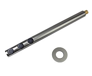 Верхний душ Bronze de Luxe LIBERTY 101GM графит купить в интернет-магазине сантехники Sanbest