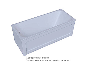 Ванна акриловая Aquatek Мия 100х70 белая купить в интернет-магазине Sanbest