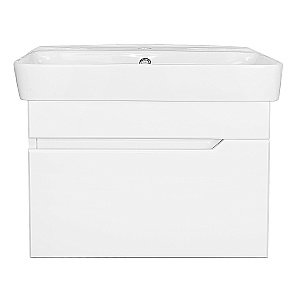 Тумба с раковиной подвесная Loranto Mari CS00092983 60 белая для ванной в интернет-магазине Sanbest