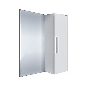 Зеркало со шкафом Grossman Нео-80 208024-1K белый в ванную от интернет-магазине сантехники Sanbest