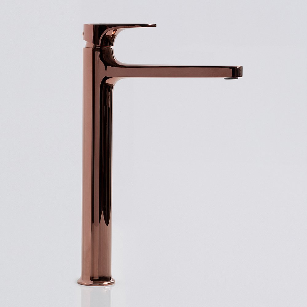 Смеситель для раковины WasserKRAFT Asphe 7700 7703H розовое золото купить в интернет-магазине сантехники Sanbest