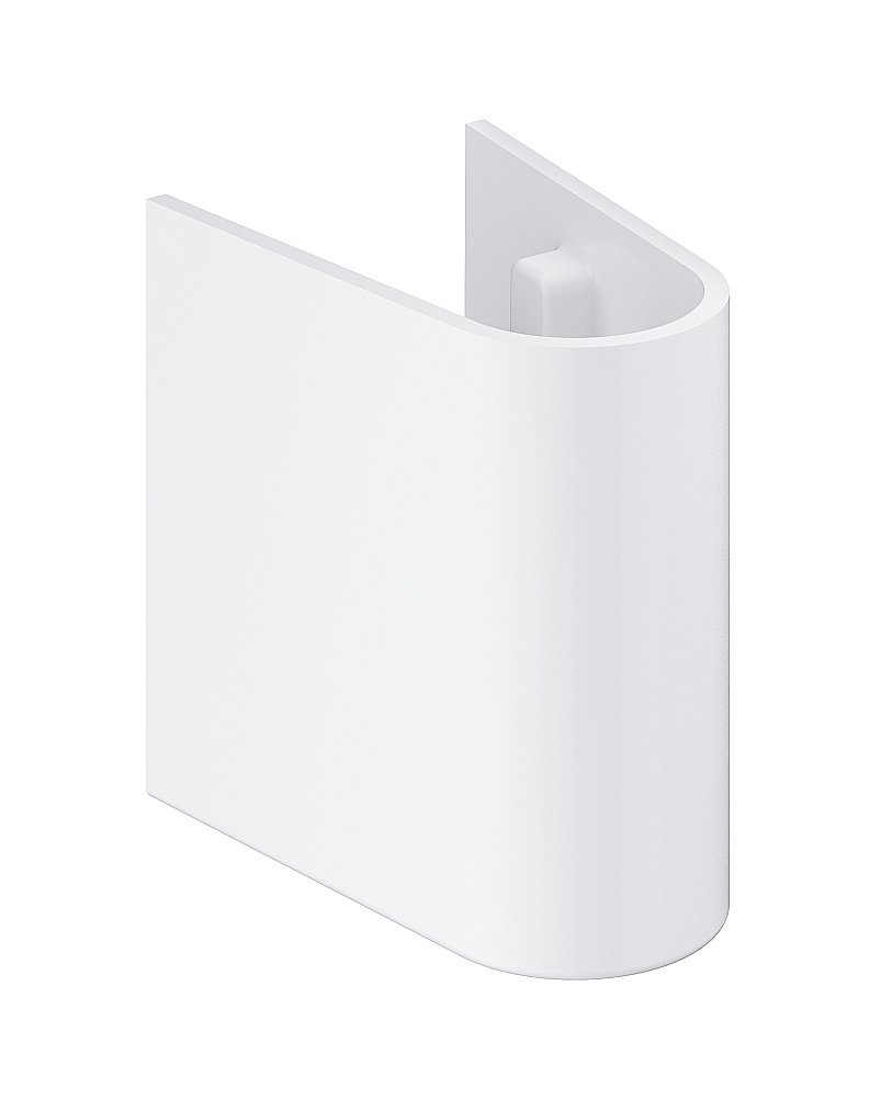 Раковина на полупьедестале Grohe Euro Ceramic 45 белая купить в интернет-магазине Sanbest