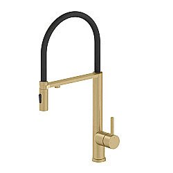 Смеситель для кухни WONZON & WOGHAND WW-458028-BG брашированное золото купить в интернет-магазине сантехники Sanbest