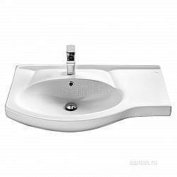Раковина мебельная Santek Коралл 1WH110228 правая купить в интернет-магазине сантехники Sanbest