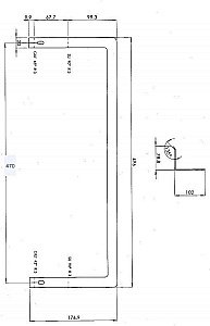 Полотенцедержатель Artceram Blend купить в интернет-магазине сантехники Sanbest