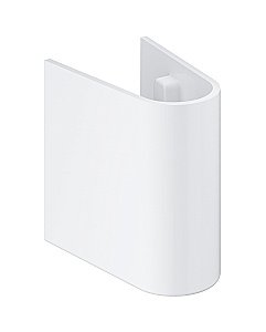 Раковина на полупьедестале Grohe Euro Ceramic 45 белая купить в интернет-магазине Sanbest