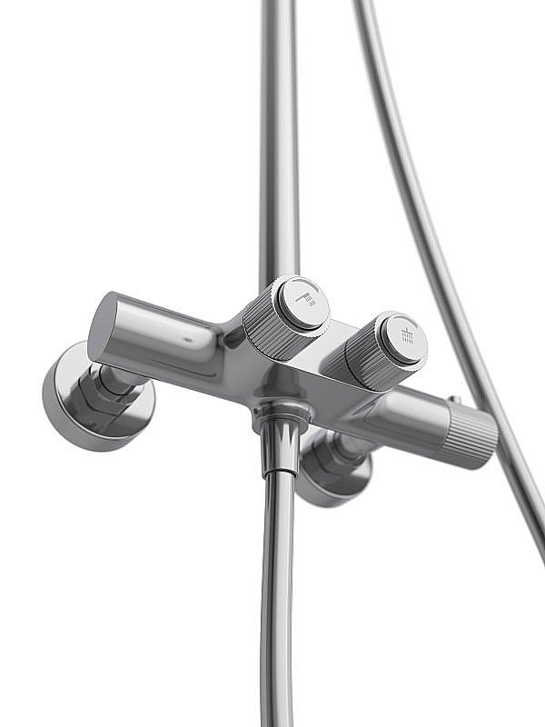 Душевая система Cezares RAIN1 CD-T-01 хром купить в интернет-магазине сантехники Sanbest