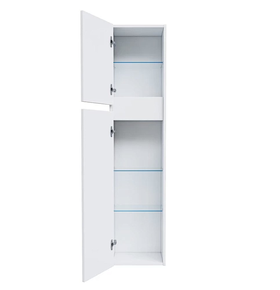 Пенал Iddis Zodiac ZOD35W0i97 белый матовый для ванной в интернет-магазине сантехники Sanbest