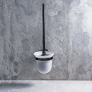 Ершик для туалета Bemeta Hematit 159113017 антрацит купить в интернет-магазине сантехники Sanbest