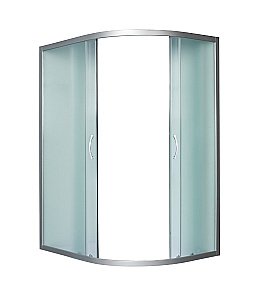 Душевой уголок RIVER DON XL 120/90/26 MT стекло матовое/профиль хром, левосторонний купить в интернет-магазине Sanbest