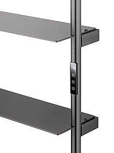 Полотенцесушитель электрический WONZON & WOGHAND DÜSSELDORF, Темный графит (WW-A205-GM) купить в интернет-магазине сантехники Sanbest