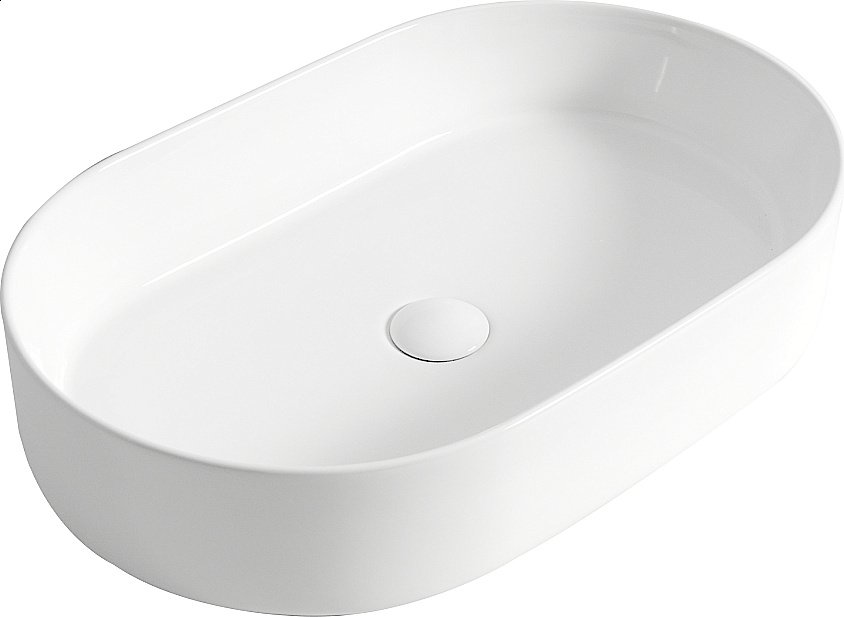 Раковина накладная BelBagno BB1479 белая купить в интернет-магазине Sanbest