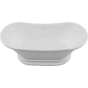 Ванна из искусственного камня Allen Brau Krion Classic 2.35004.21 170x75 белая матовая купить в интернет-магазине Sanbest