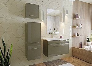 Тумба с раковиной Эстет Elin 80 белая для ванной в интернет-магазине Sanbest