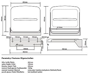 Сидeнье для душа откидное Bemeta Help program 347125011 купить в интернет-магазине сантехники Sanbest