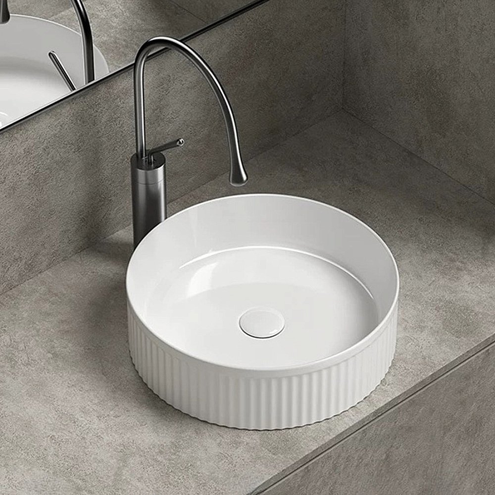 Раковина накладная RGW GS-60 80121060-01 белая купить в интернет-магазине Sanbest