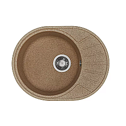 Кухонная мойка Акватон Чезана 56.8 терракотовый купить в интернет-магазине сантехники Sanbest