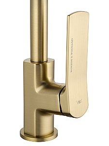 Смеситель для кухни WONZON & WOGHAND, Брашированное золото (WW-L1006-BG) купить в интернет-магазине сантехники Sanbest