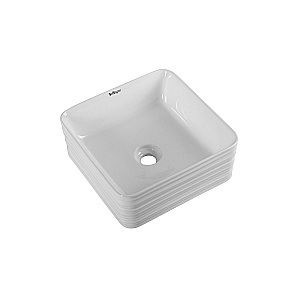 Раковина накладная Belbagno 39,5 BB1421 белая купить в интернет-магазине Sanbest