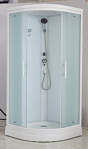 Душевая кабина Timo Imwei 90х90 XDL-09W стекло прозрачное/профиль белый купить в интернет-магазине Sanbest