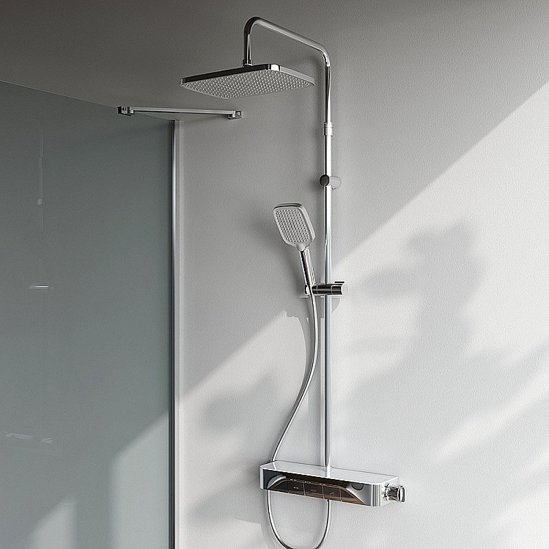 Душевая система AM.PM Func F078F200 хром купить в интернет-магазине сантехники Sanbest