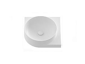 Раковина Ravak Yard 450 C XJX0E045000 белый матовый купить в интернет-магазине Sanbest