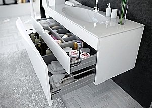 Тумба с раковиной Clarberg Papyrus 120 для ванной в интернет-магазине Sanbest