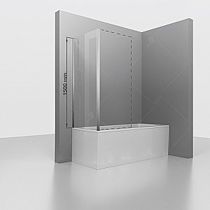 Душевая система RGW Shower Panels SP-6143-01 50140801-01 хром купить в интернет-магазине сантехники Sanbest