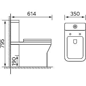 Инсталляция для унитаза Azario AZ-8010-1000 купить в интернет-магазине сантехники Sanbest