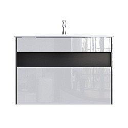 Тумба под раковину AM.PM Func M8FFUX1001WG 100 белая купить в интернет-магазине сантехники Sanbest