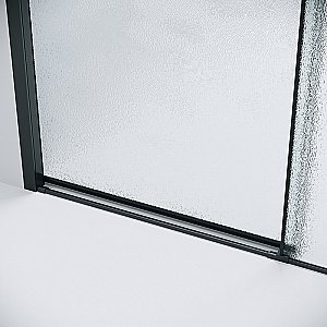 Душевая дверь Grossman Style 110 100.K33.05.110.21.02 стекло шиншилла/профиль черный матовый купить в интернет-магазине Sanbest