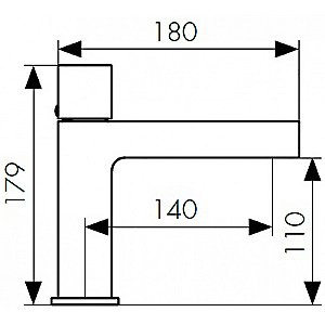 Смеситель для раковины Kaiser Logo 47511 купить в интернет-магазине сантехники Sanbest