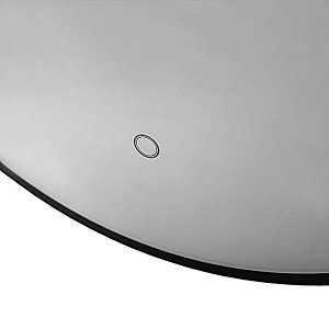 Зеркало Art&Max TORINO AM-Tor-600-1000-DS-Nero в ванную от интернет-магазине сантехники Sanbest