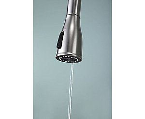 Смеситель для кухни Paulmark Lange La214212-BS брашированная сталь купить в интернет-магазине сантехники Sanbest