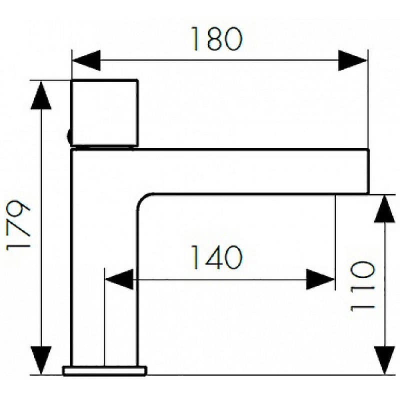 Смеситель для раковины Kaiser Logo 47511 купить в интернет-магазине сантехники Sanbest